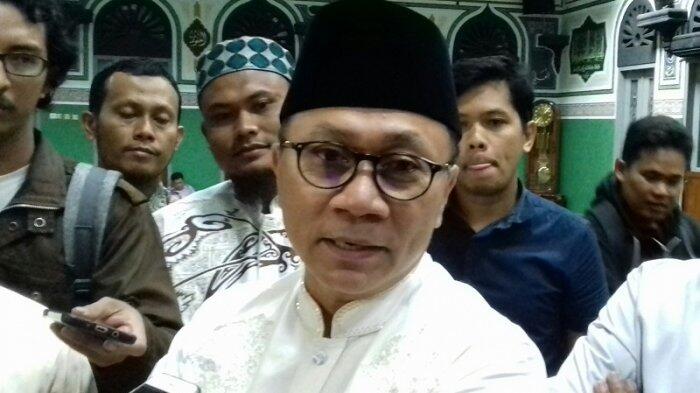 Hadiri Rakornas Gerindra, Zulkifli Bantah PAN Merapat ke Prabowo