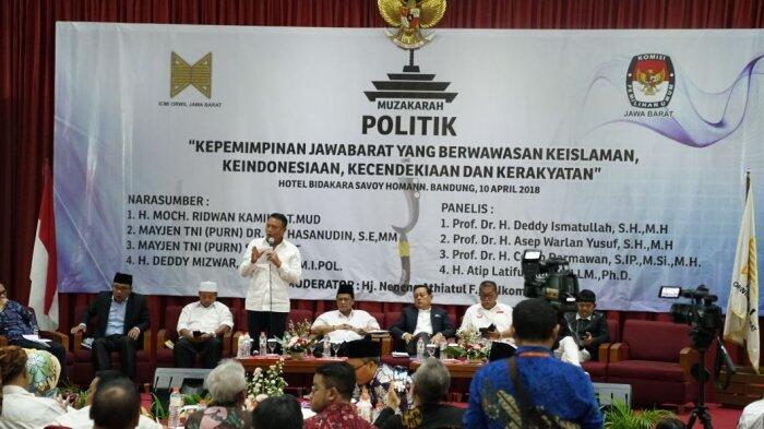 Dihadapan ICMI Jabar, Kang Hasan Tegaskan Siap Menjaga Kebinekaan di Jawa Barat