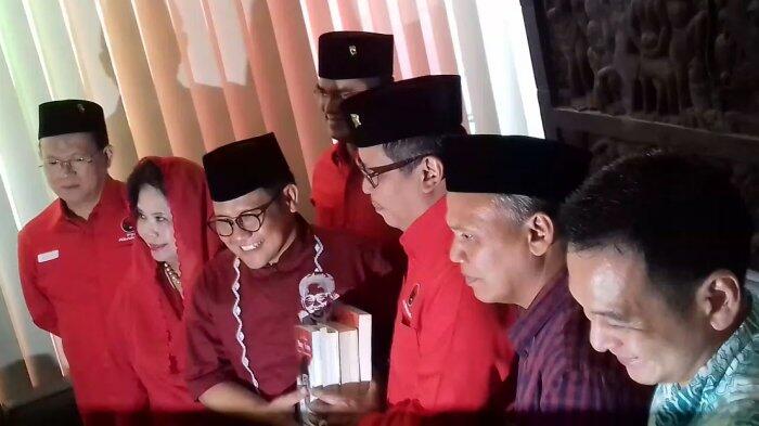 Cak Imin Senang Dapat Kenang-kenangan Dari PDIP