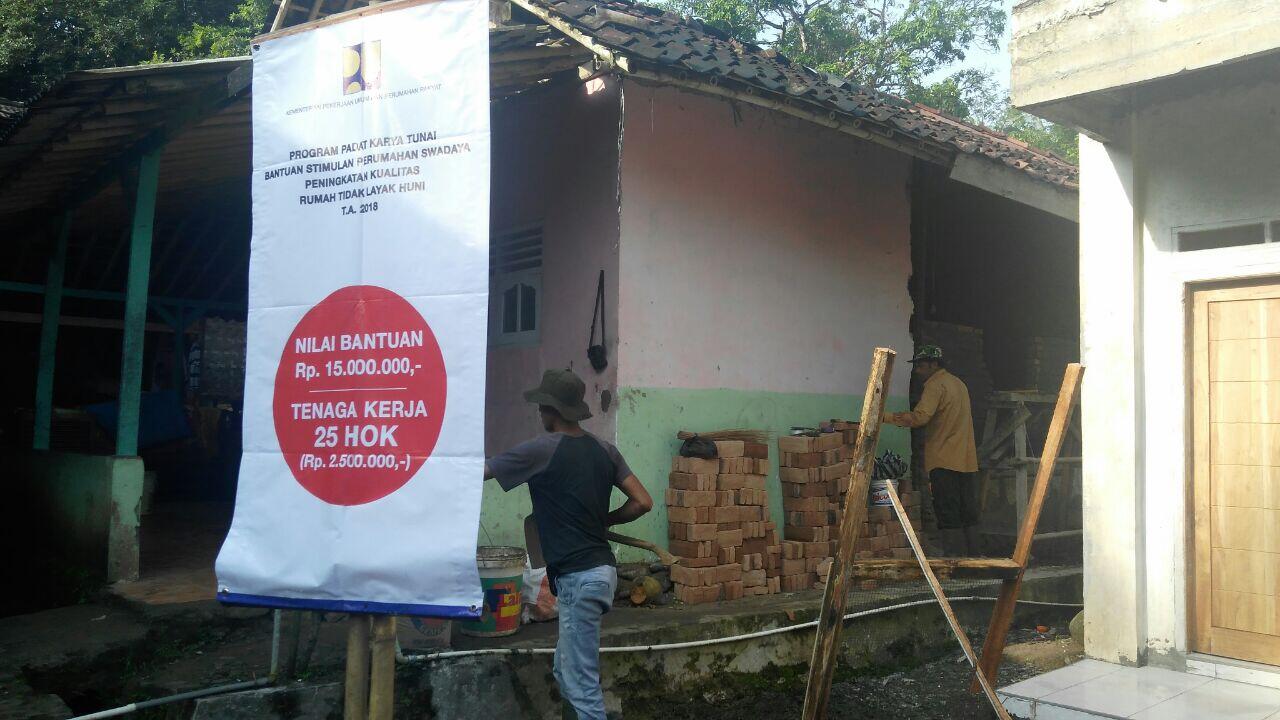 Tahun Ini, 180 Ribu Rumah Tak Layak Huni Diperbaiki Lewat Padat Karya Tunai