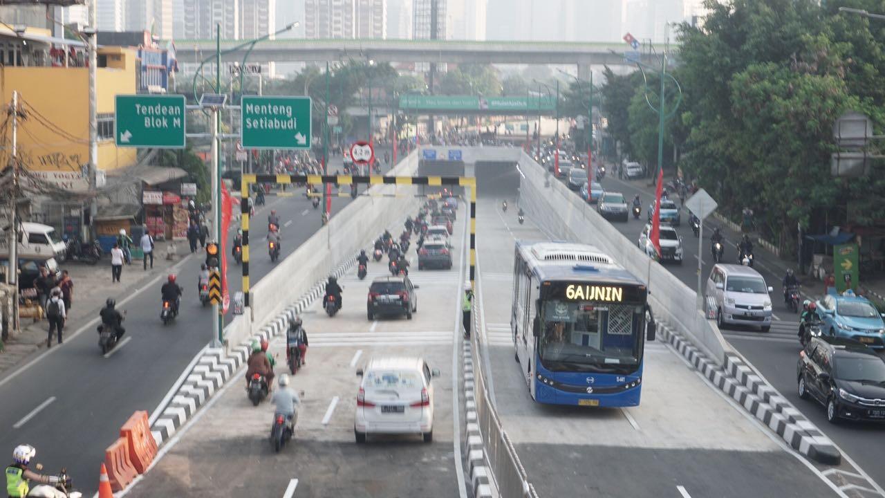 Underpass Mampang Lancar karena Rekayasa Lalu Lintas Lebih Sederhana
