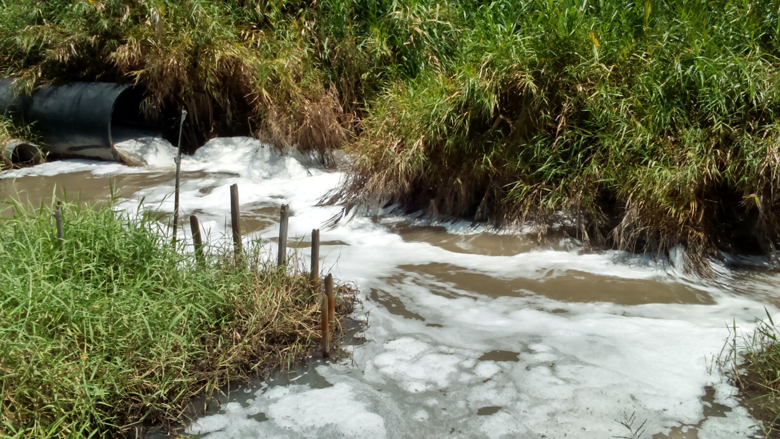 Dua Pabrik Buang Ketahuan Limbah Tanpa IPAL ke Sungai Citarum