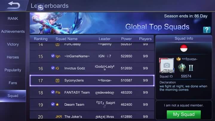open member squad mobile legends bandung