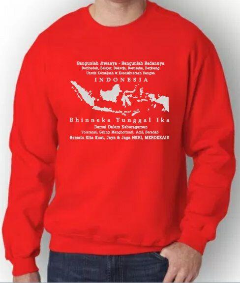 Kaos Indonesia Bhinneka Tunggal Ika