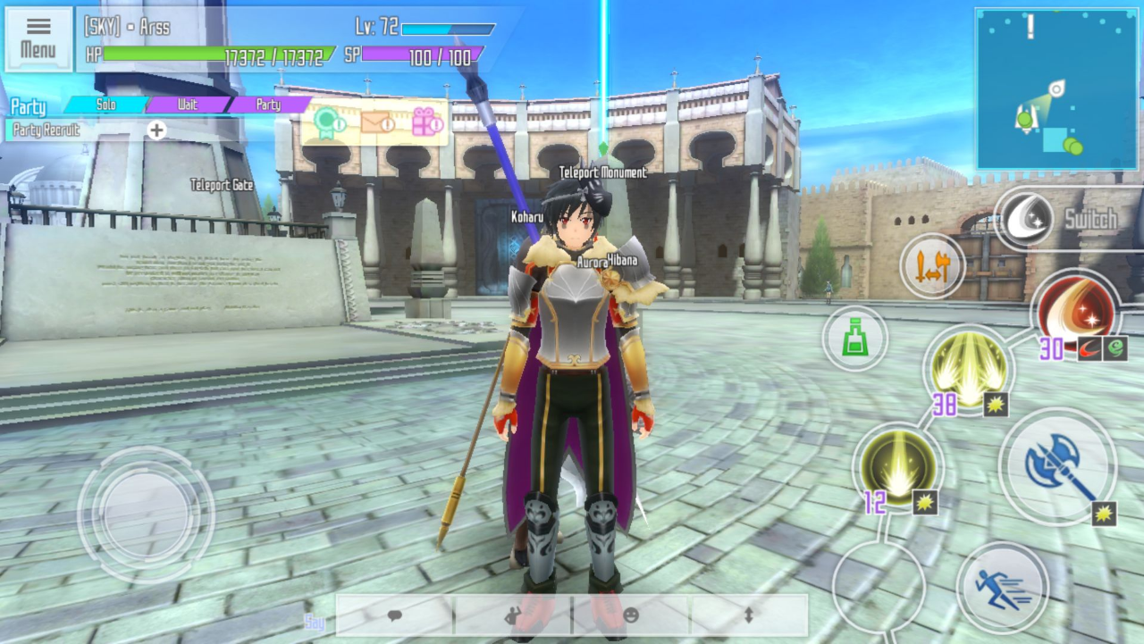 &#91;Android/IOS&#93; SWORD ART ONLINE INTEGRAL FACTOR &#91;JP&#93;