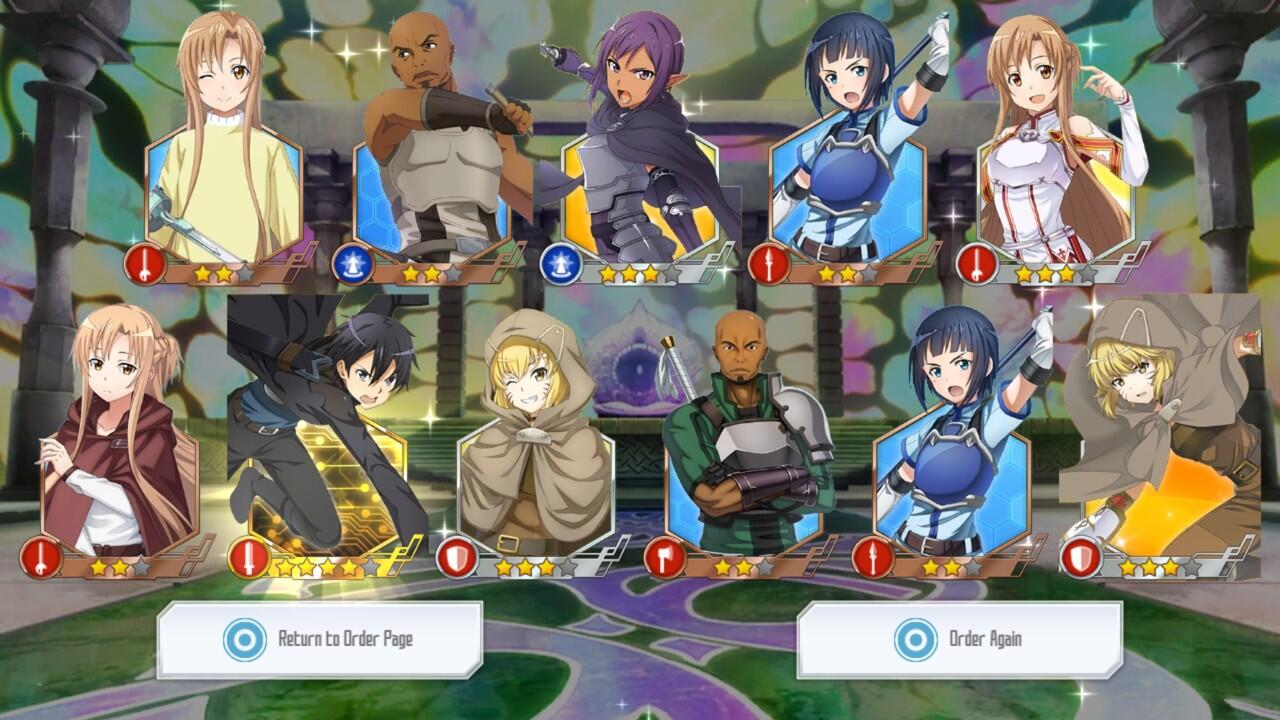 &#91;Android/IOS&#93; SWORD ART ONLINE INTEGRAL FACTOR &#91;JP&#93;