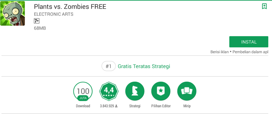 &#91;TOP 5&#93; 5 Mobile Game yang tembus di atas 50 Juta Download Di Play Store