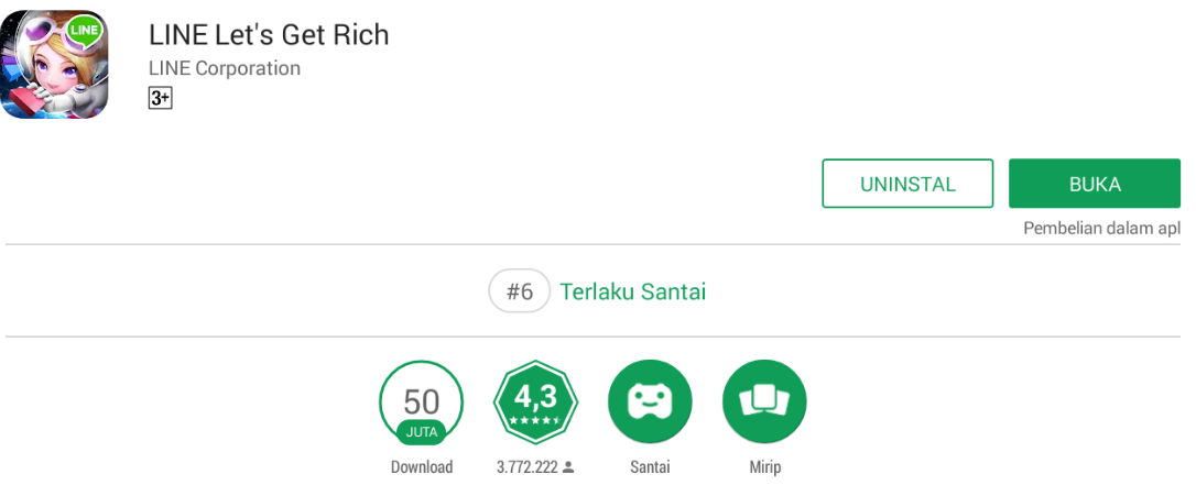 &#91;TOP 5&#93; 5 Mobile Game yang tembus di atas 50 Juta Download Di Play Store