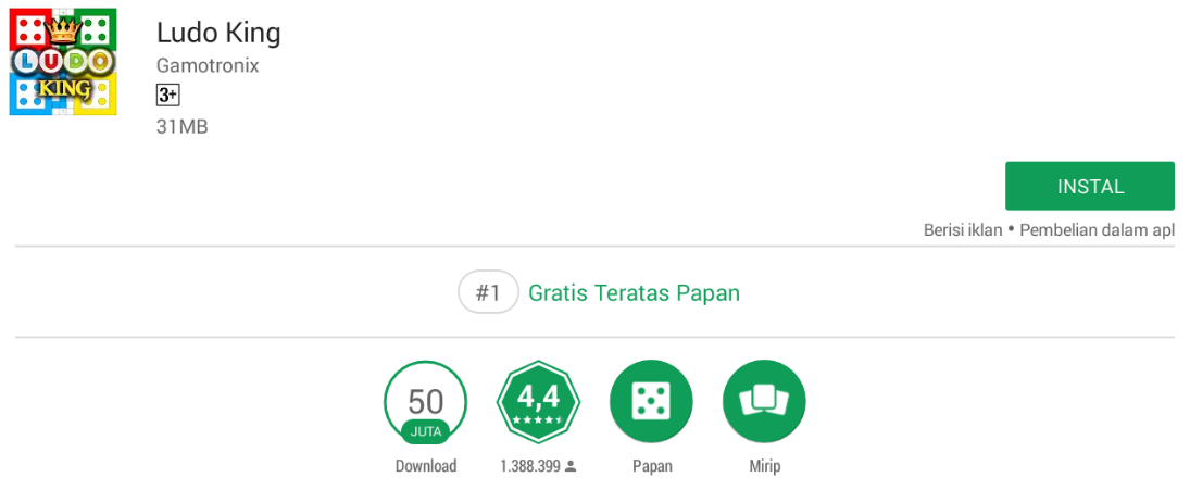 &#91;TOP 5&#93; 5 Mobile Game yang tembus di atas 50 Juta Download Di Play Store