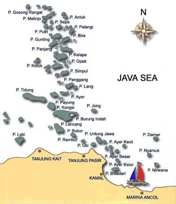 Pulau yang bisa untuk camping.