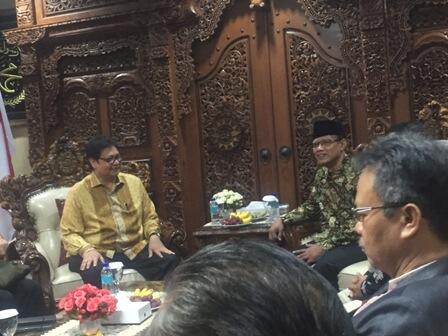 Ketum Golkar Sowan ke Muhammadiyah