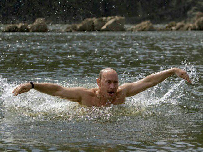 Membandingkan Putin dan Prabowo Saat Telanjang Dada