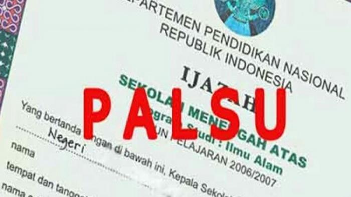 Waspadai Ijazah Palsu Calon Anggota Legislatif