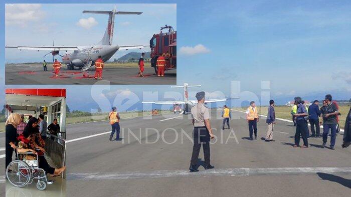 Saat Mendarat Pesawat Berhenti Mendadak, Ini Alasan Wings Air
