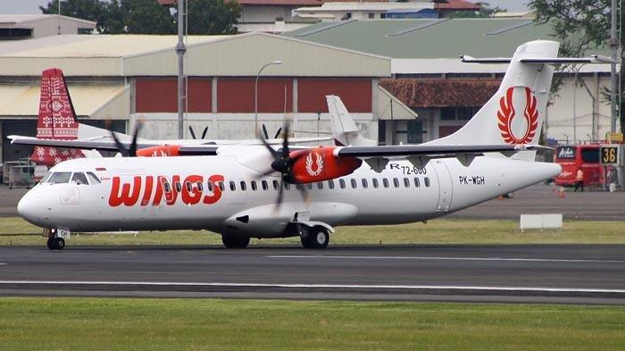 Terindikasi Ada Percikan Api di Mesin, Pesawat Wings Air Mendarat Darurat