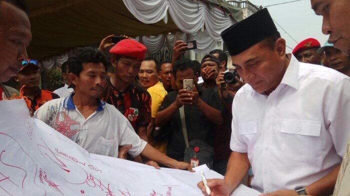 Edy Rahmayadi Mengaku Miris Terkait Kondisi Danaiu Toba
