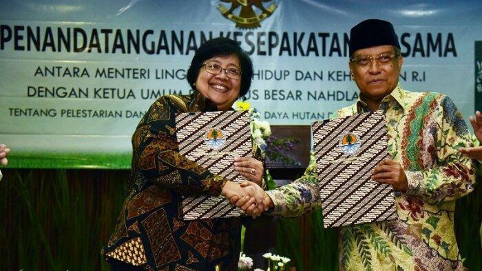 KLHK-PBNU Kerja Sama Pelestarian dan Pemanfaatan Sumber Daya Hutan dan Lingkungan