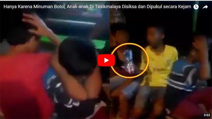 Hanya Karena Minuman Botol, Anak-anak di Tasikmalaya Disiksa dan Dipukul secara Kejam