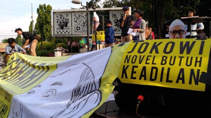 Petisi Tuntutan Pembentukan TGPF Kasus Novel Mencapai 100 Ribu Tanda Tangan
