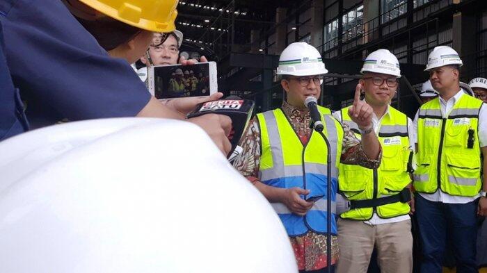 Rangkaian Kereta MRT Telah Tiba di Lebak Bulus