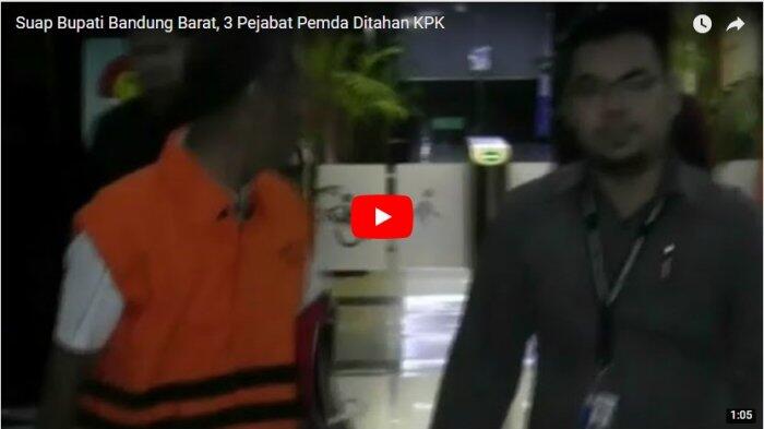 Suap Bupati Bandung Barat, 3 Pejabat Pemda Ditahan KPK