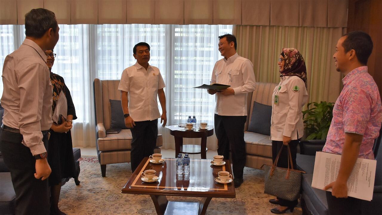 Bertemu KSP, BRG Laporkan Restorasi Gambut Telah Menuai Hasil