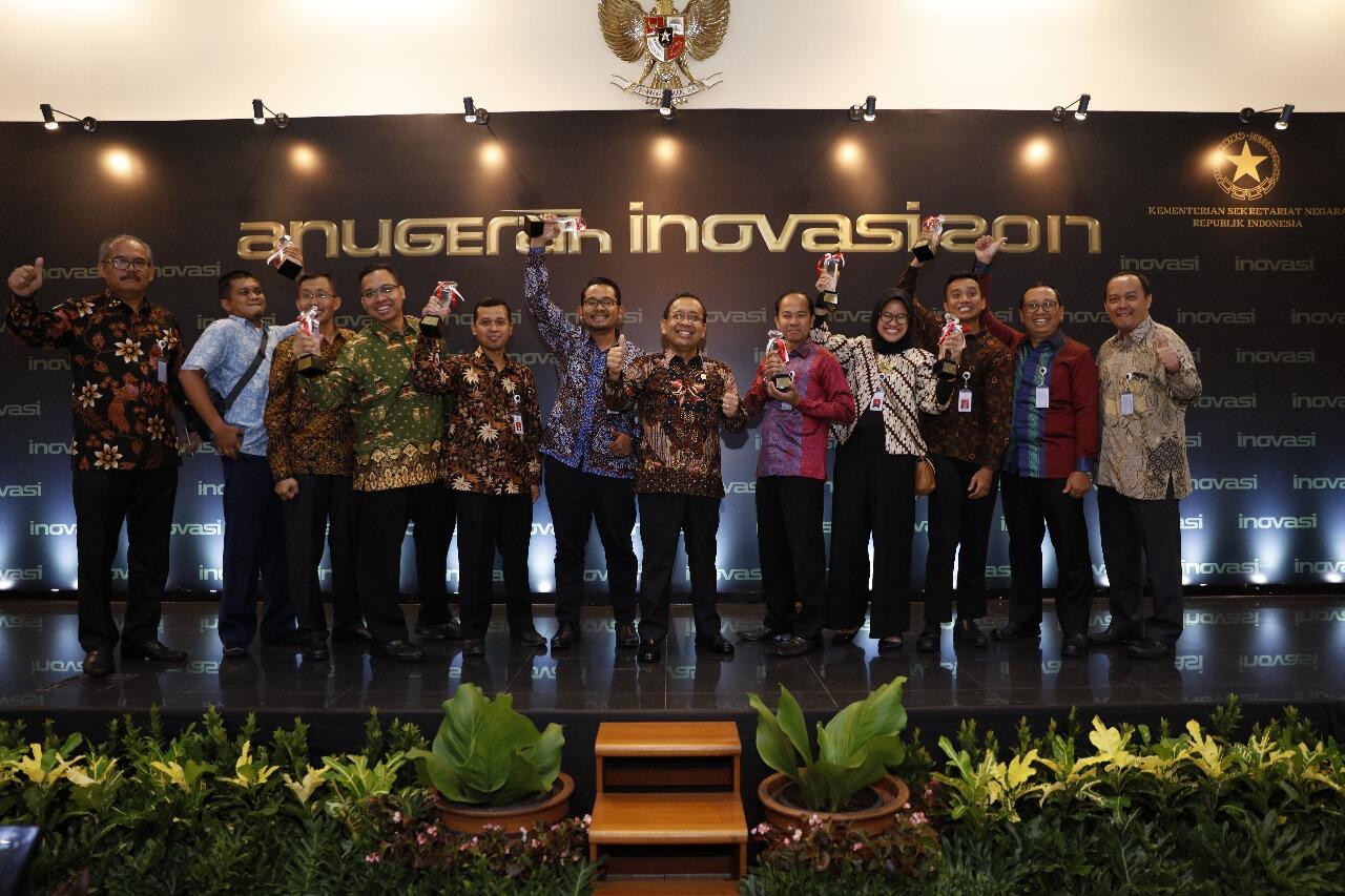 Apresiasi Kerja Cerdas Pegawai, Kemensetneg Gelar Anugerah Inovasi 2017
