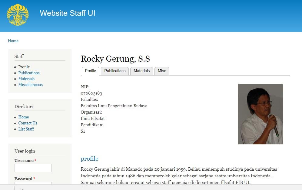 Ruhut Ungkap Muasal Gelar Profesor Rocky Gerung hingga Tak Diizinkan Mengajar di UI