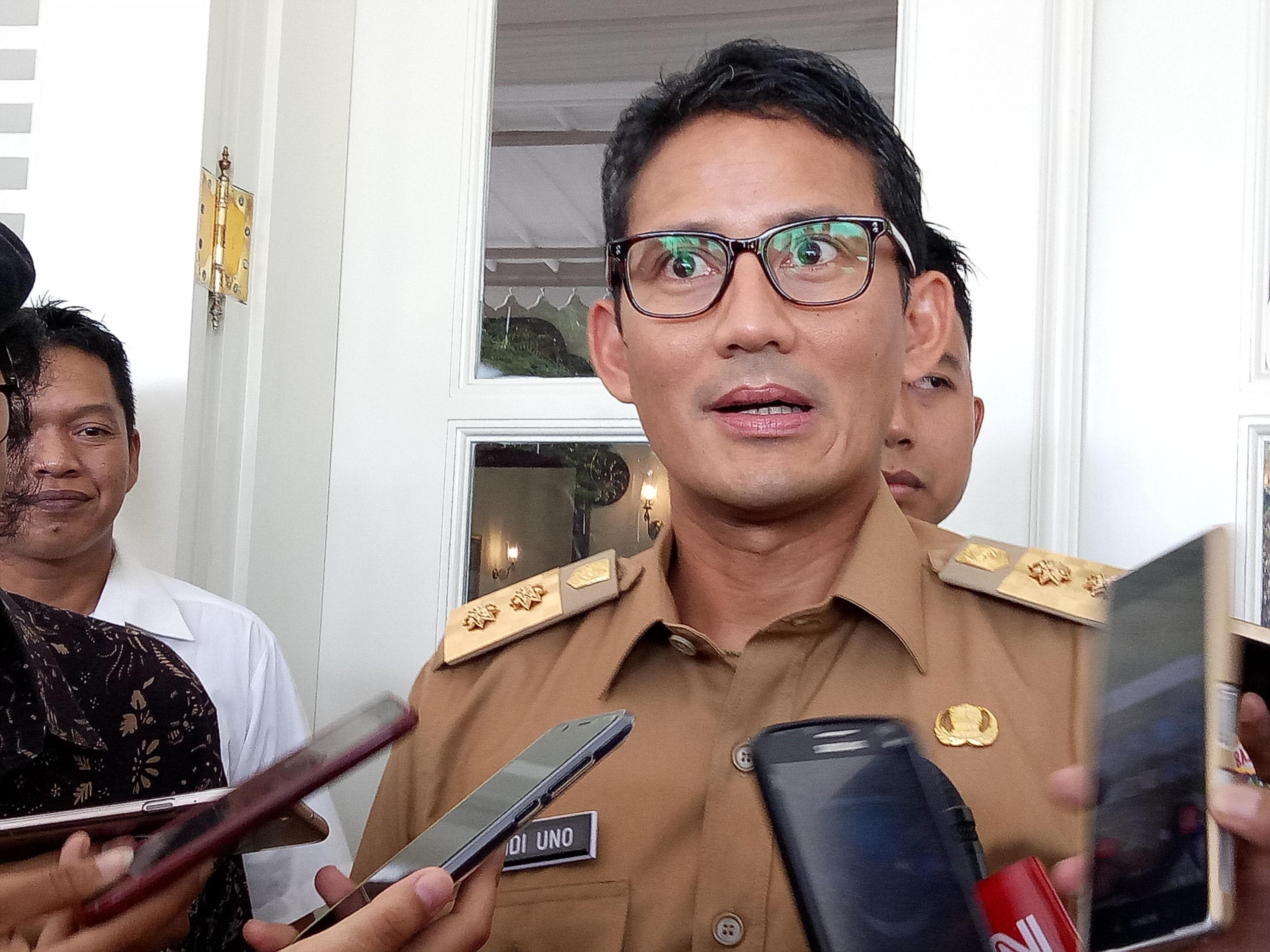 Begini Komentar Lucu Sandiaga soal Video Prabowo Telanjang Dada