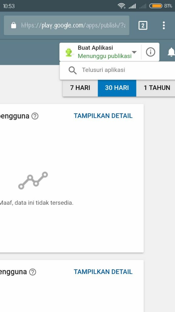 Google Console- Solusi Publish Aplikasi
