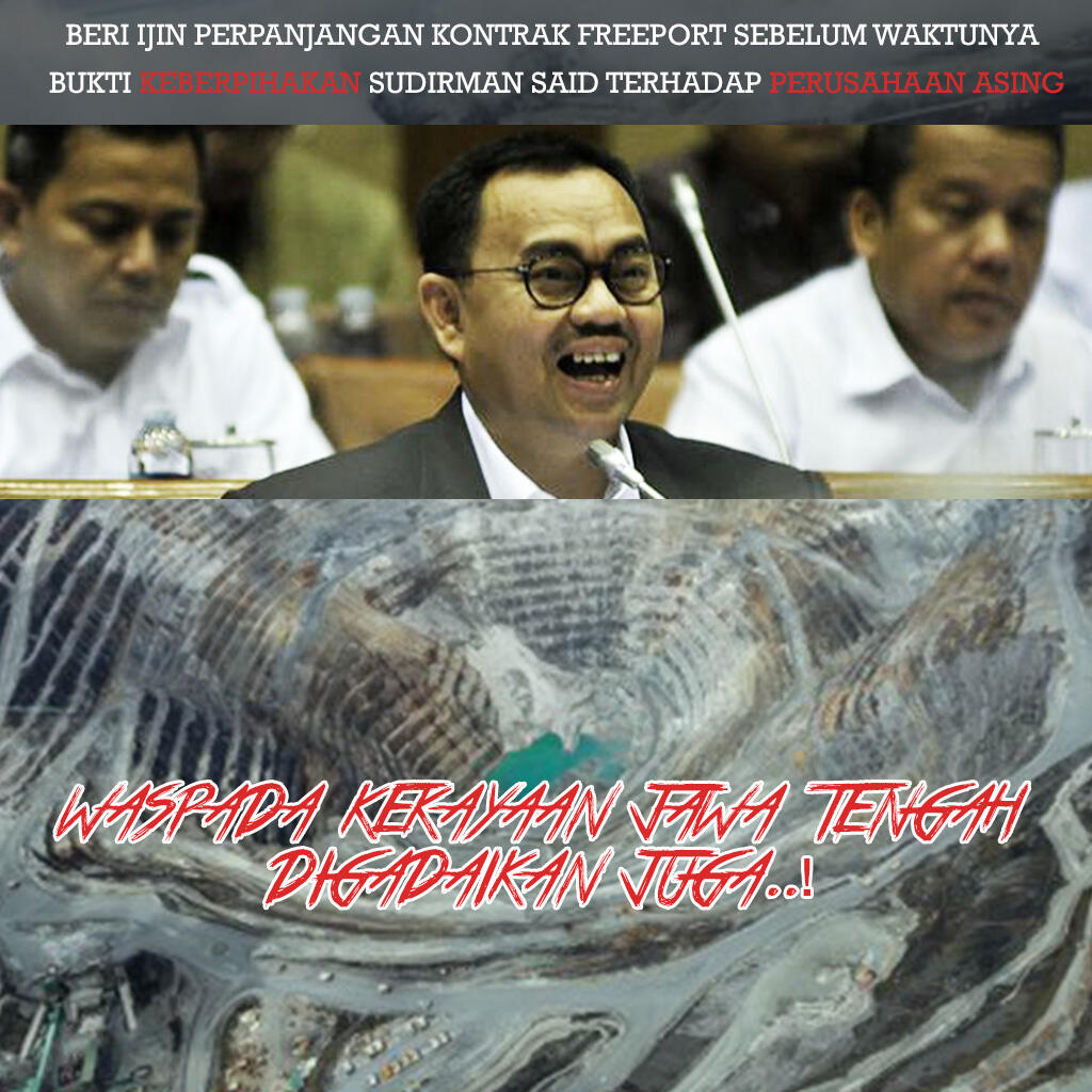 Surat Sudirman Said Menambah Ruwet Polemik Freeport