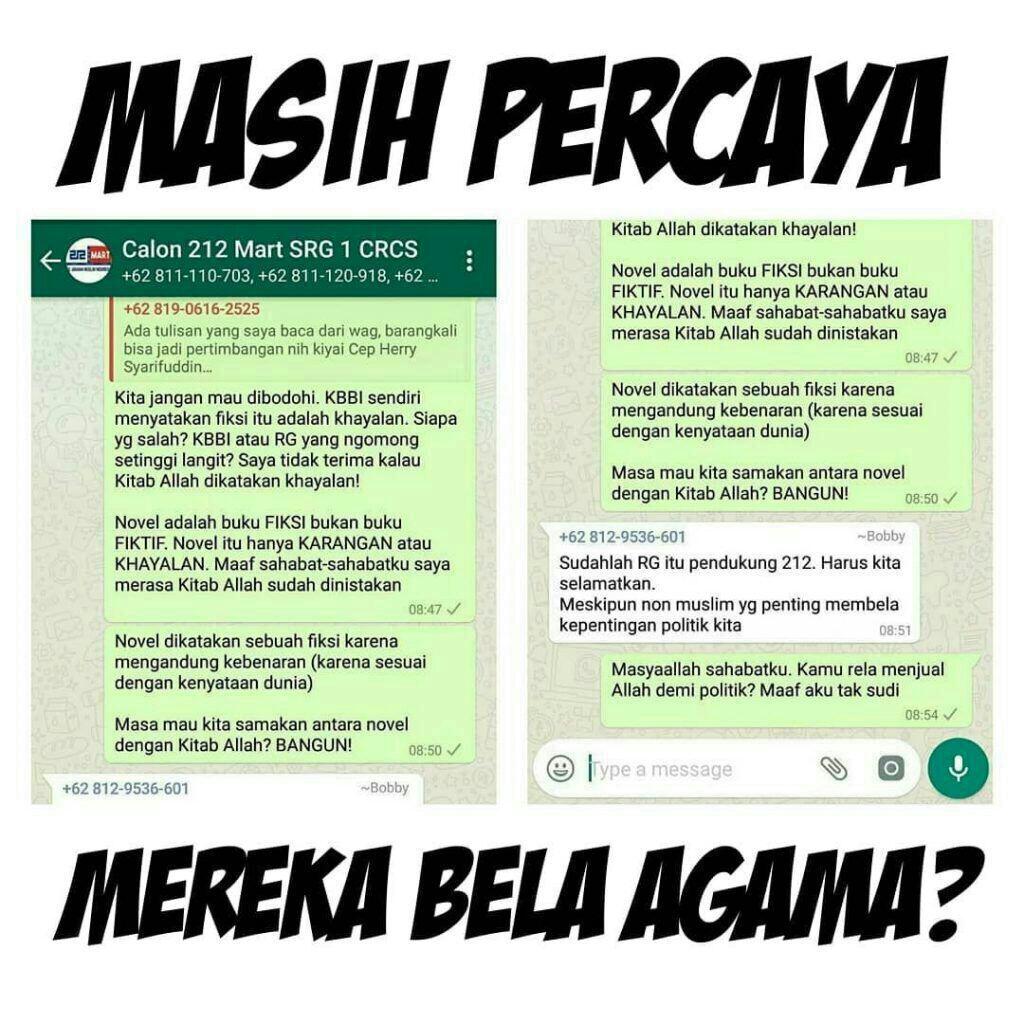 Cuitan Guntur Romli Soal Kitab Suci Adalah Fiksi Yang Diyakini Andi