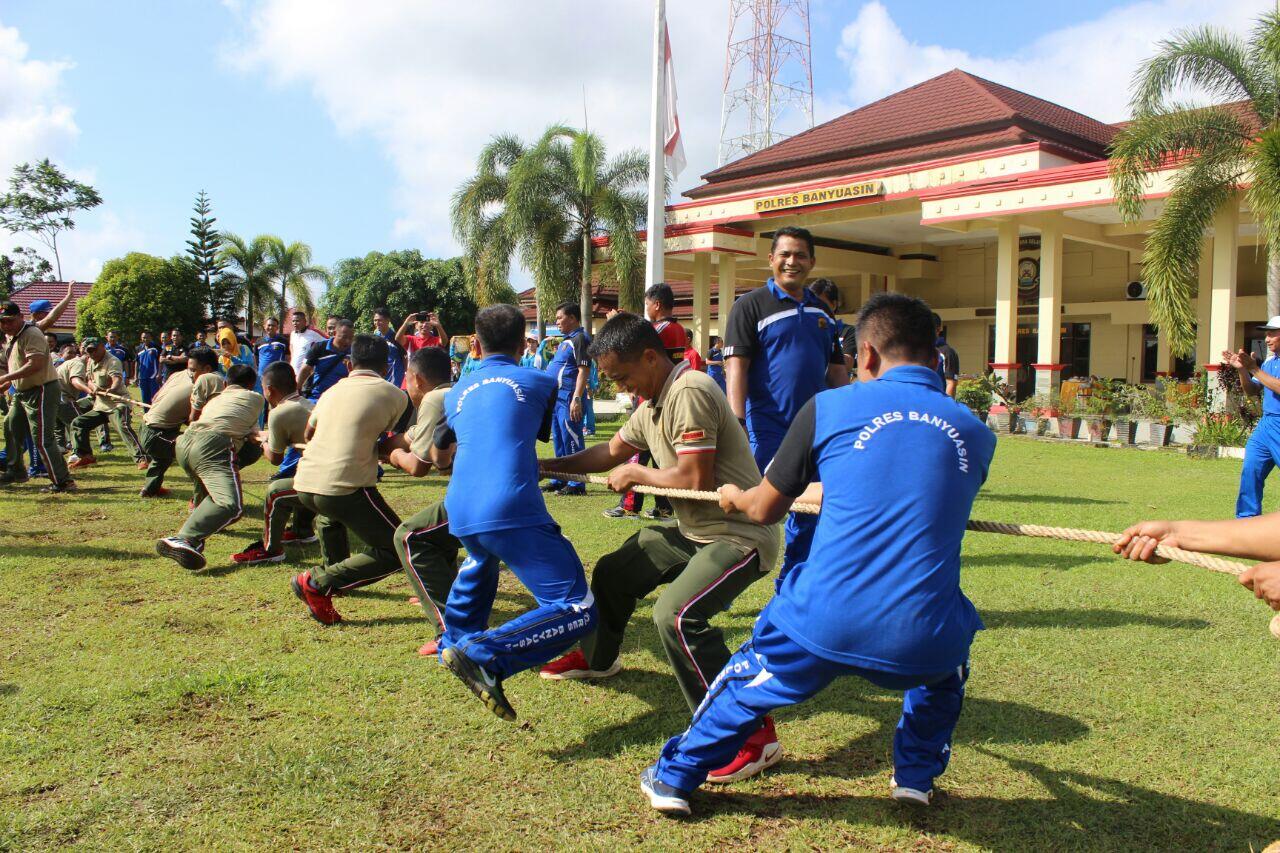 Polres Banyuasin Jalin Silaturahmi dan Sinergitas Bersama Instansi Terkait