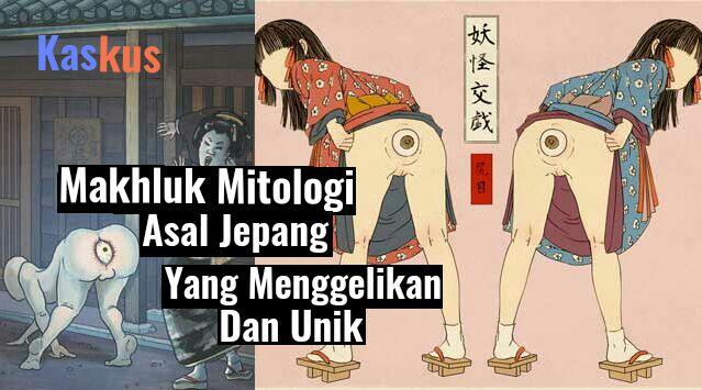 Legenda Makhluk Mitologi Unik Asal Jepang Yang Menggelikan