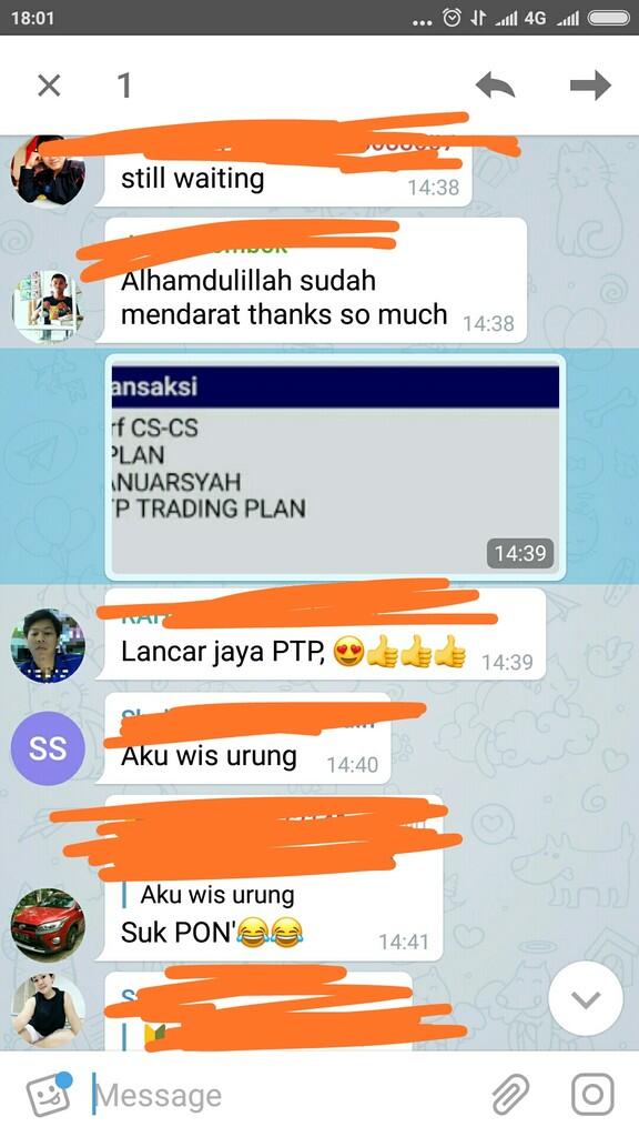 Investasi TERAMANAH - PERMINGGU - TERPOPULER (ADA BUKTI SSNYA)