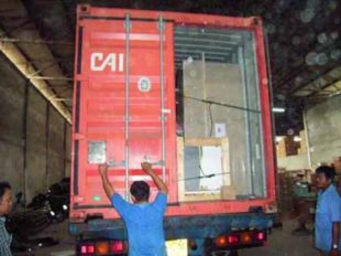 import barang door to door