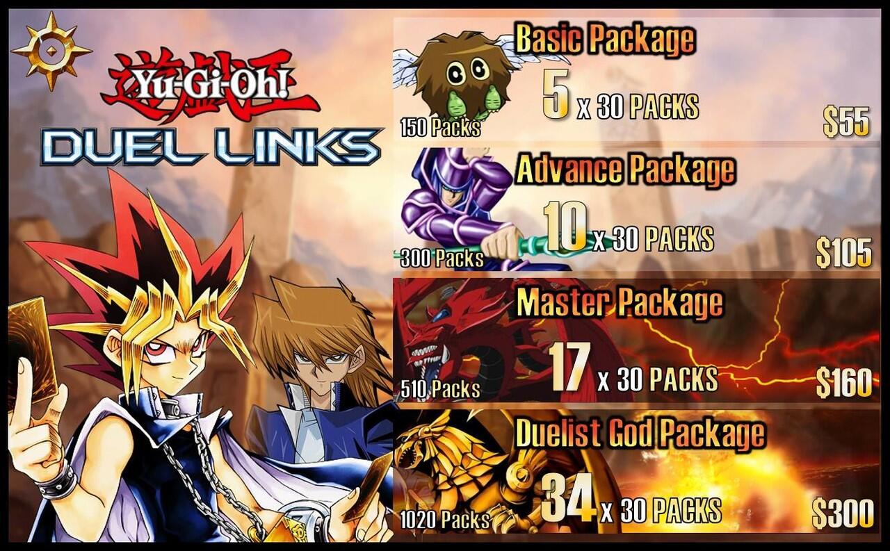 Yu Gi Oh Duel Links Packs Recharge / Top up - Verified Seller Kaskus