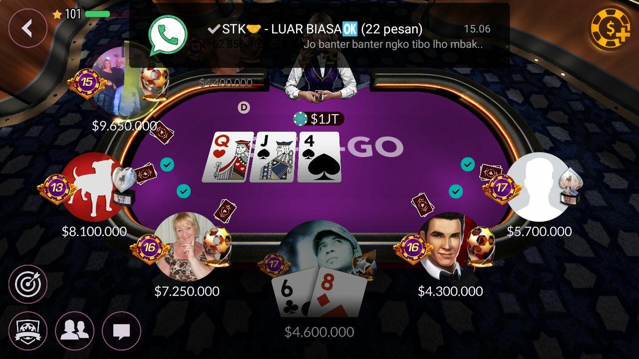 GAME POKER, BENCI TAPI RINDU