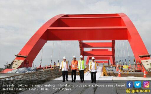 Jokowi Pastikan Holtekamp Pacu Perekonomian di Jayapura