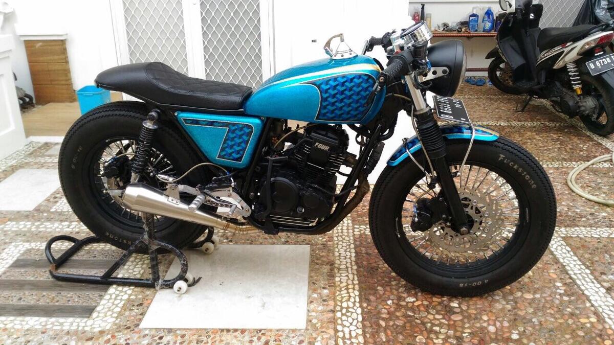 Terjual Yamaha Scorpio Caferacer 2005 KASKUS