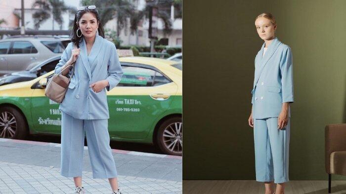 Dibilang Mirip Seragam Baby Sitter, Segini Harga Setelan yang Dikenakan Nindy