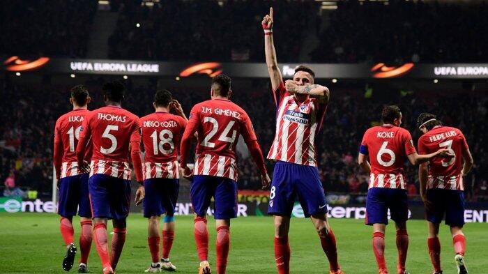 Hasil Lengkap Liga Europa Jumat Dini Hari - Atletico Madrid Lolos