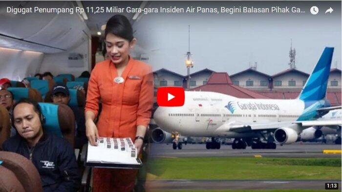 Garuda Bantah Lalaikan Penumpangnya yang Kena Tumpahan Air Panas saat Penerbangan