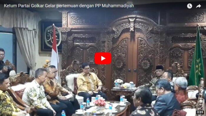 Ketum Partai Golkar Gelar pertemuan dengan PP Muhammadiyah