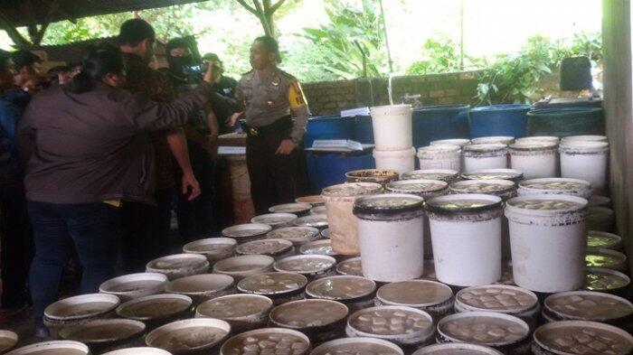 Pabrik Tahu Berformalin di Kelurahan 8 Ilir Palembang Digerebek