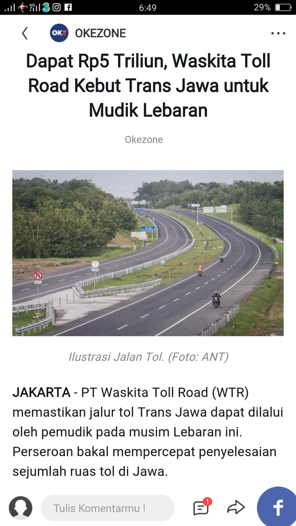 Tiga tahun Jokowi, jalan tol terbangun hampir samai capaian pembangunan 34 tahun