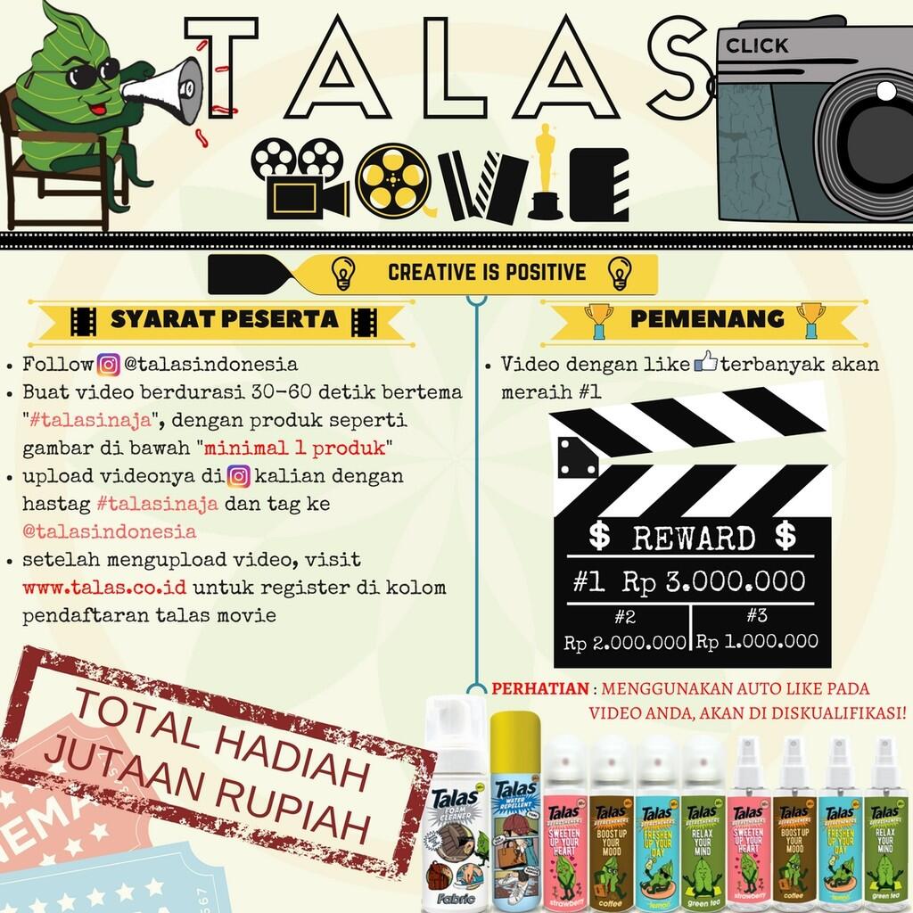 TALAS MOVIE VAGANZA COMPETITION 2018 "MVP (Movie Viral Pidio) Creative is Positive"