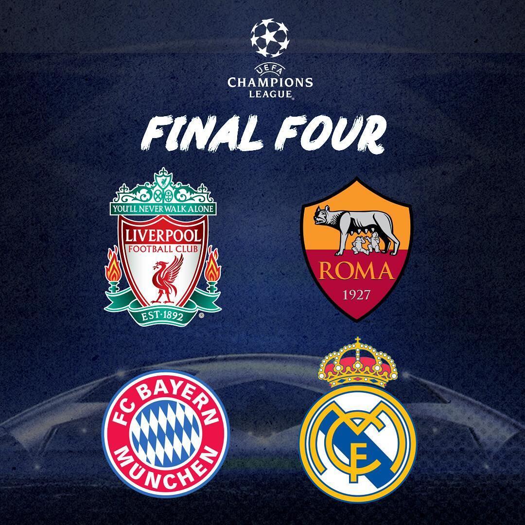 Ini Hasil Undian Semifinal Liga Champions 2018