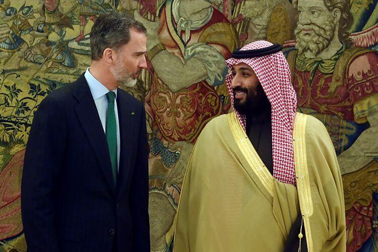 Bertemu Raja Spanyol, Putra Mahkota Saudi Nego Pembelian Kapal Perang.