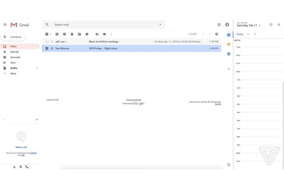 Melihat Tampilan Terbaru dari Gmail